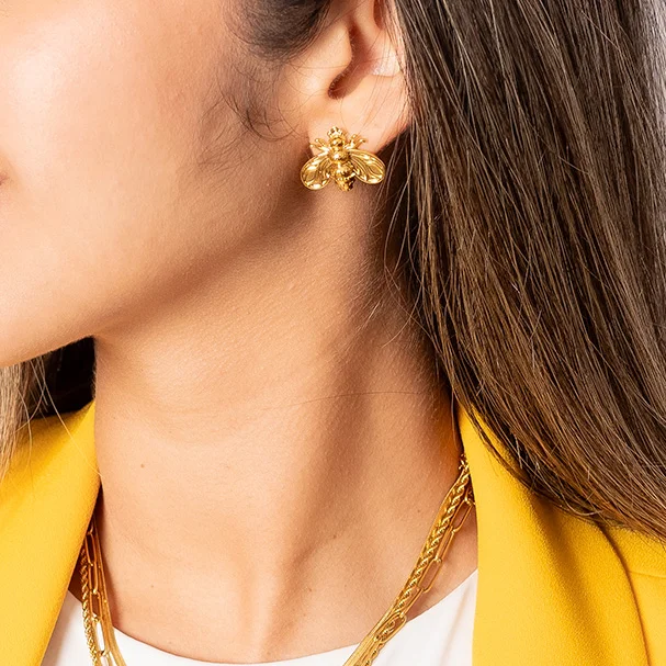 Bee earrings