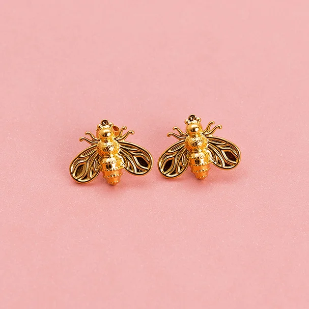 Bee earrings