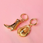 Cowboy mix earrings