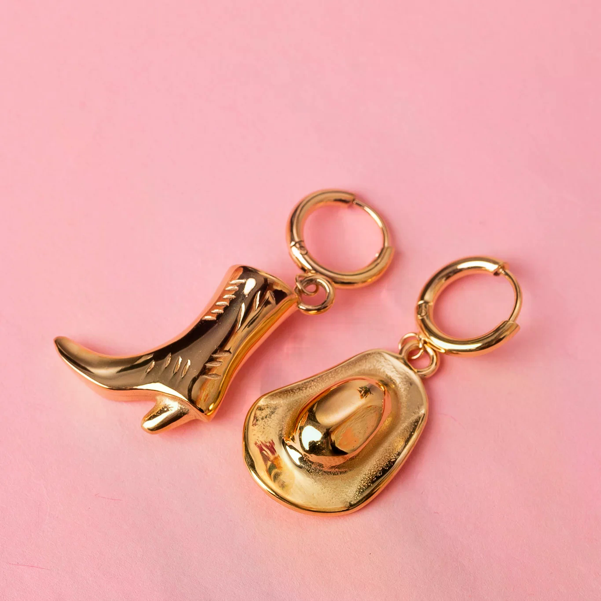 Cowboy mix earrings