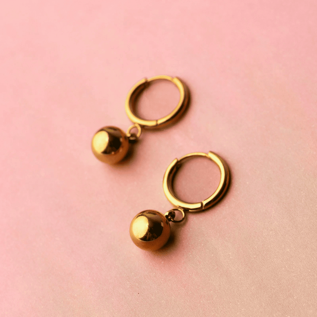 Francesca Gold earrings