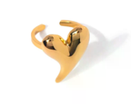 Heart Gold ring