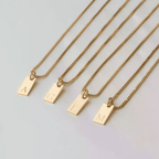 Initials necklace