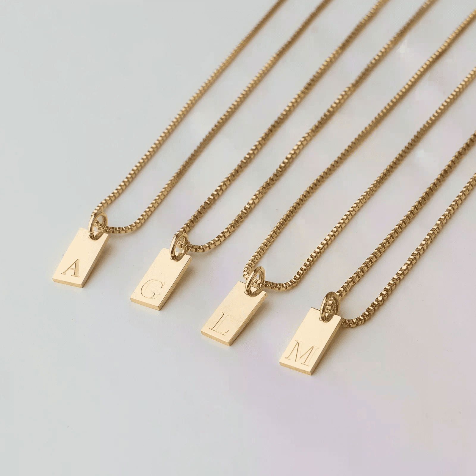 Initials necklace
