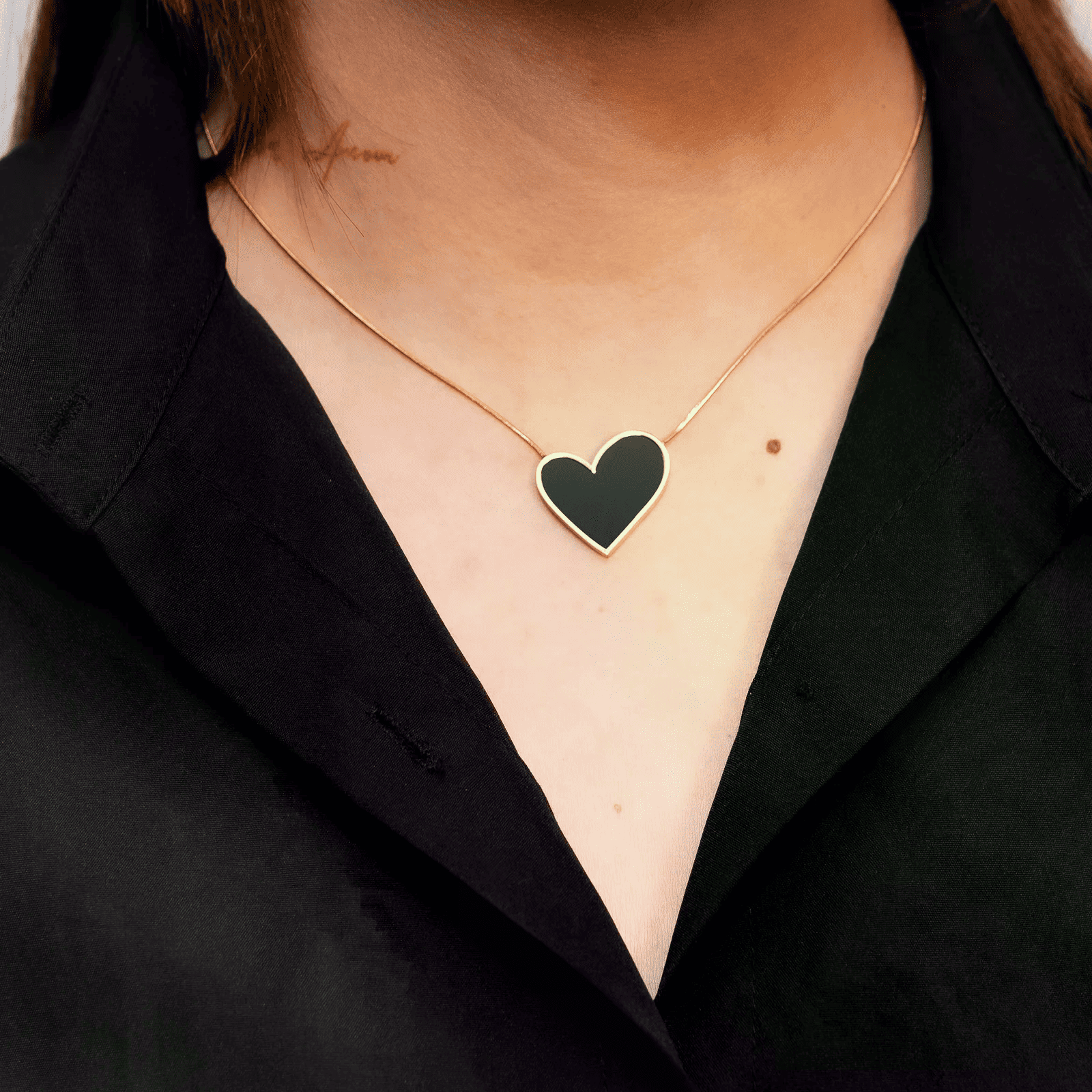 Isla Black necklace