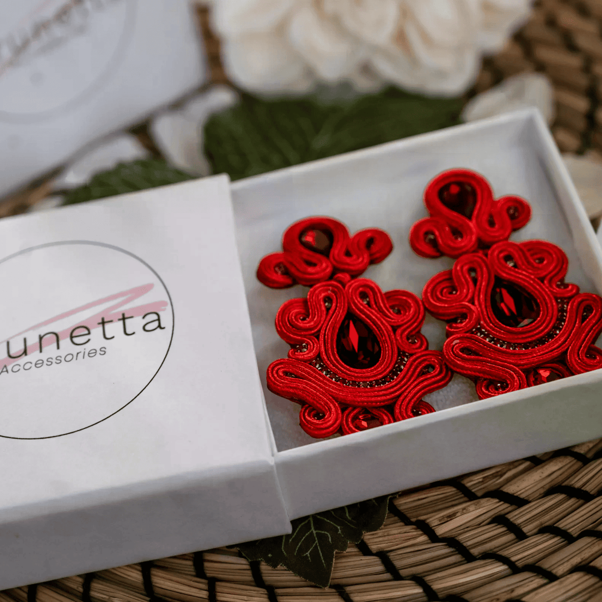 Red Love earrings