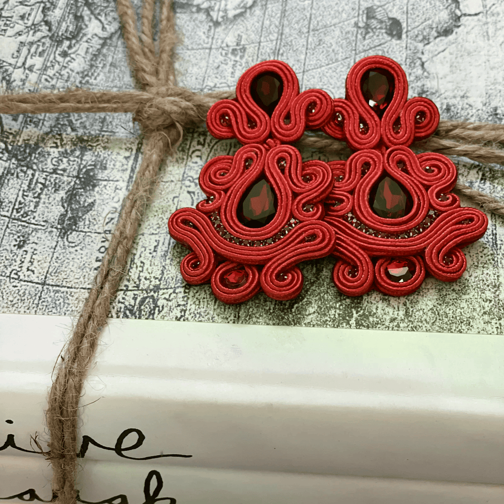 Red Love earrings