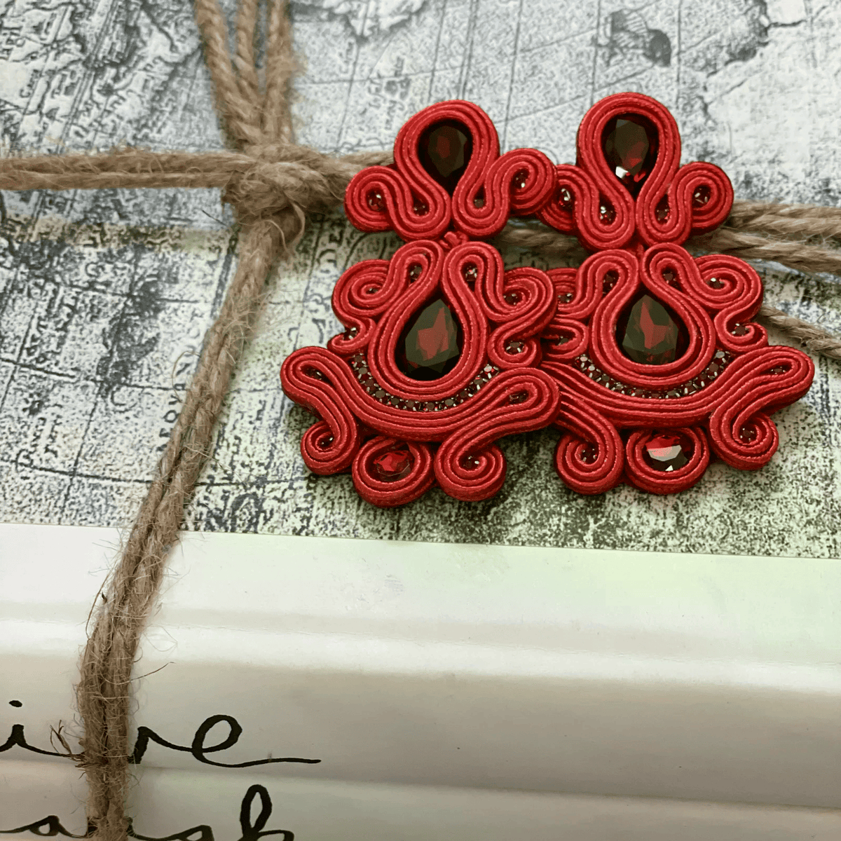 Red Love earrings