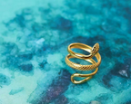 Snake Gold ring