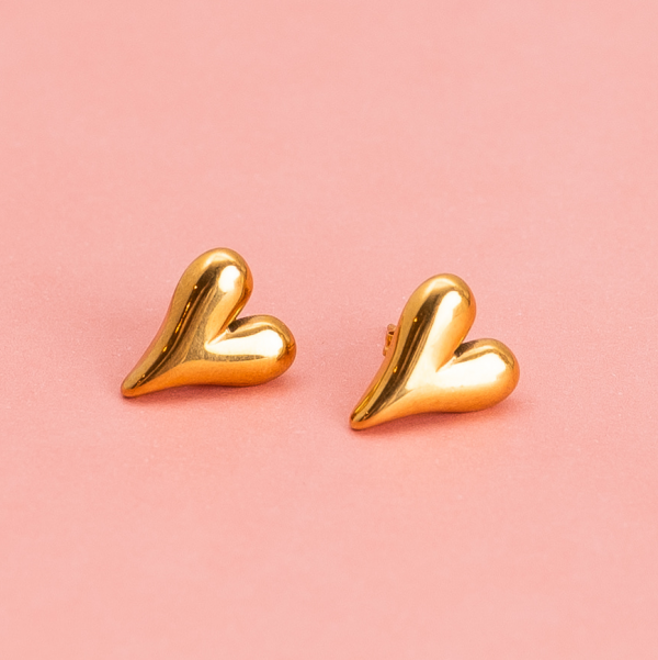 Heart earrings