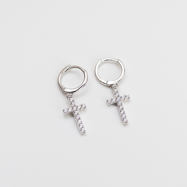 Cross earrings - Image 3