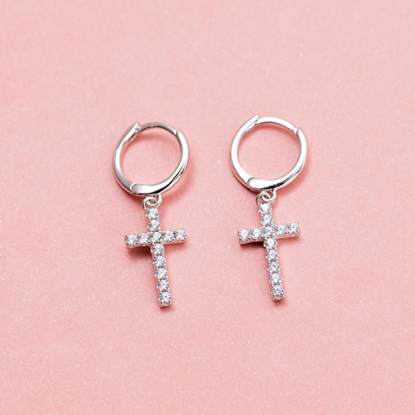 Cross earrings - Image 6