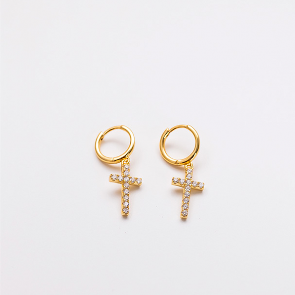 Cross earrings - Image 2